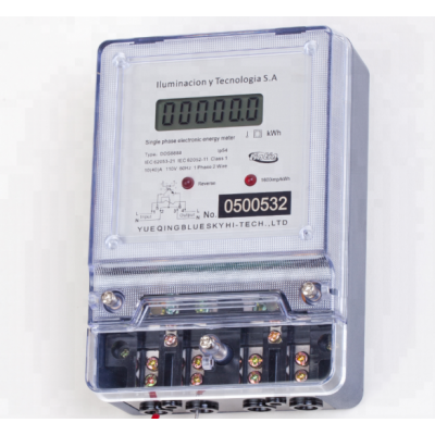 Single-phase Two-wire Bi-directional Digital Electric Kwh Energy Meter