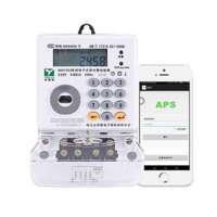 APS-Single phase smart prepaid electricity meter  remote for electric meter smart home