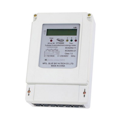 Three Phase electronic 100A kWh electric counter Meter/Energy meter