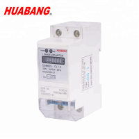 single phase din-rail meter electronic din rail watt hour meter