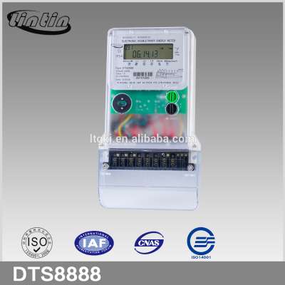 DTS8888 Three phase four wire wireless /RS485 electronic type electricity meter/power meter/smart wifi energy meter