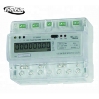 3 phase 4 wire Wifi Digital Din Rail Power Meter