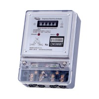 DDS8888 Single phase three wire active electronic cyclometric register medidor energia kWh electricity energy meter